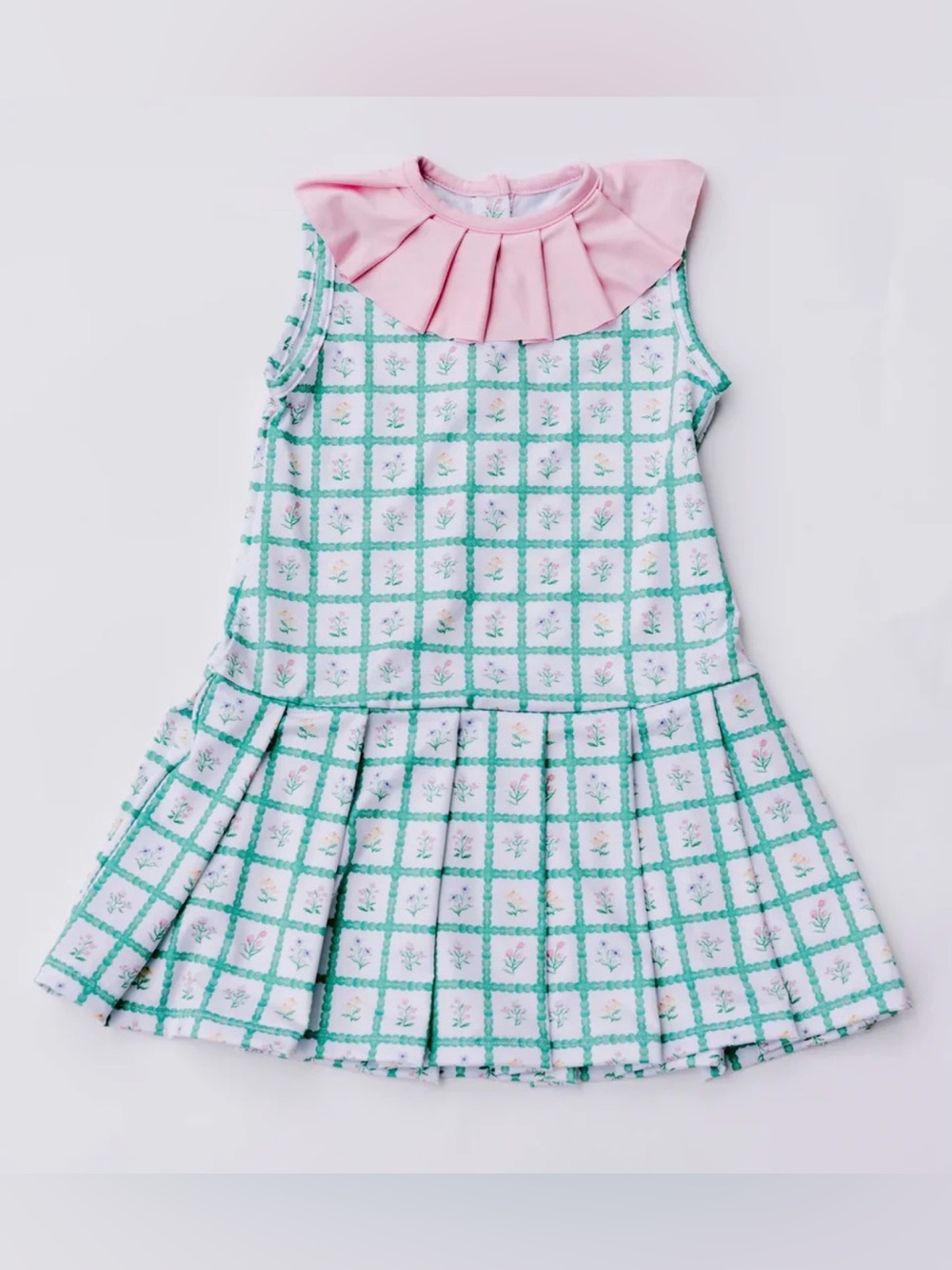 Love George Whimsy Tennis Dress 4T 💚🎾